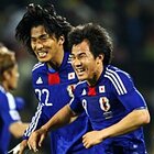 歓喜の岡崎と中澤