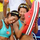 試合後の浦田と西堀