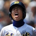 聖光学院の4番・遠藤雅。打席前の豪快な雄叫び