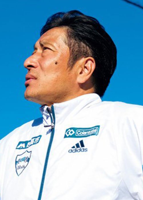 インタビューに応じた原監督