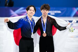 “失速”マリニンと“踏みとどまった”鍵山優真の違いは？ 本田武史が指摘「やるべきことをやった人」が勝利したなかで「一番の成功者」はあの選手