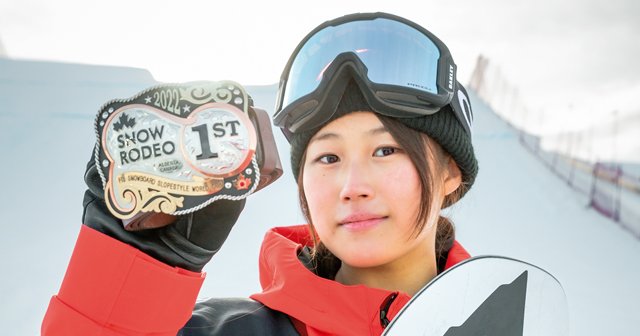 スノーボード 最強の3人娘に聞く］村瀬心椛「自分が楽しく滑っていれば