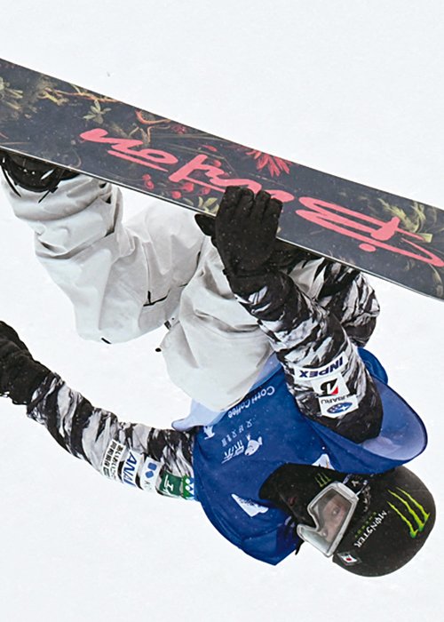 スノーボード男子ハーフパイプ　平野歩夢