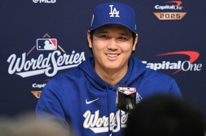 「妻からイジられたけど」大谷が“真美子さん話”を切り出すとは…「犬の絵柄のLINEスタンプ」秘話も