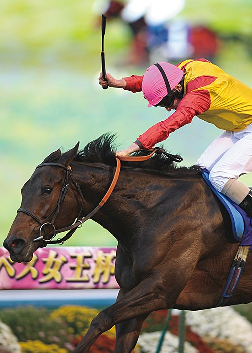 10年、11年のエリザベス女王杯を連覇したスノーフェアリー