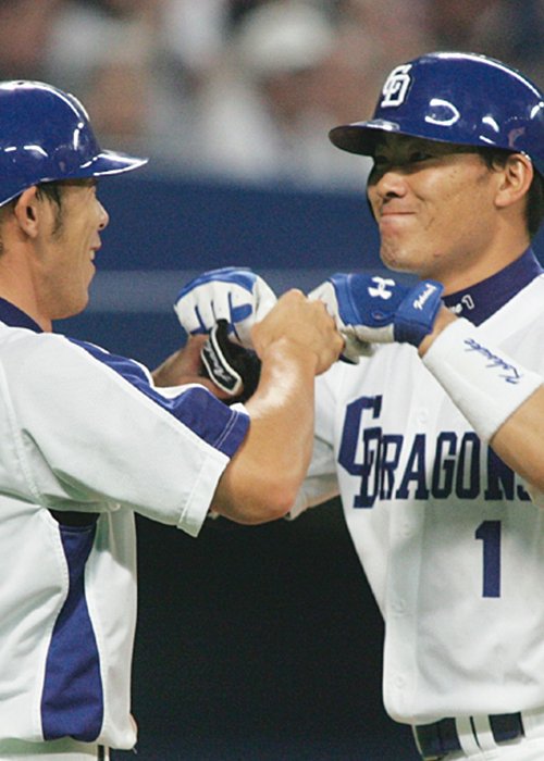 中日は7月末の阪神戦で3連勝。福留孝介は'06年の首位打者に輝いた