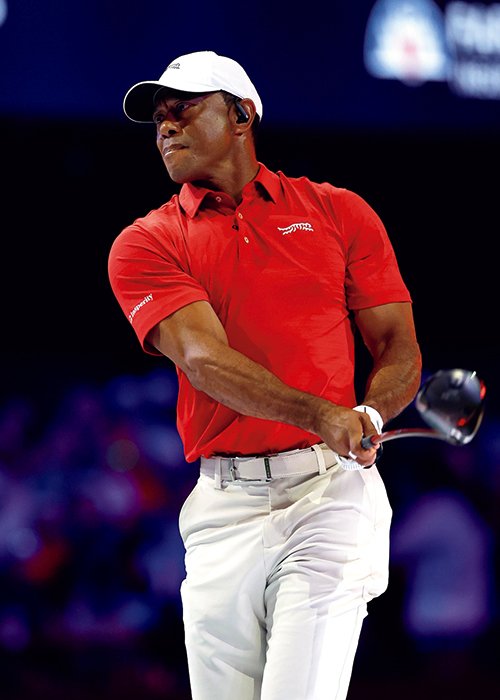 事故の3日前には、室内で行うゴルフリーグ「TGL」で約1年ぶりの実戦復帰を果たしていた