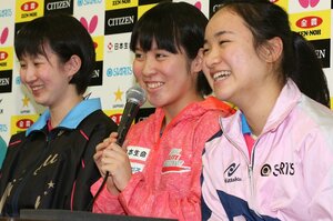【話題】「選ばれるのは2人だけ…」伊藤美誠、平野美宇、早田ひなは“親友で同学年でライバル”　熾烈すぎる代表争い、日本卓球女子は今「黄金期」なのか？