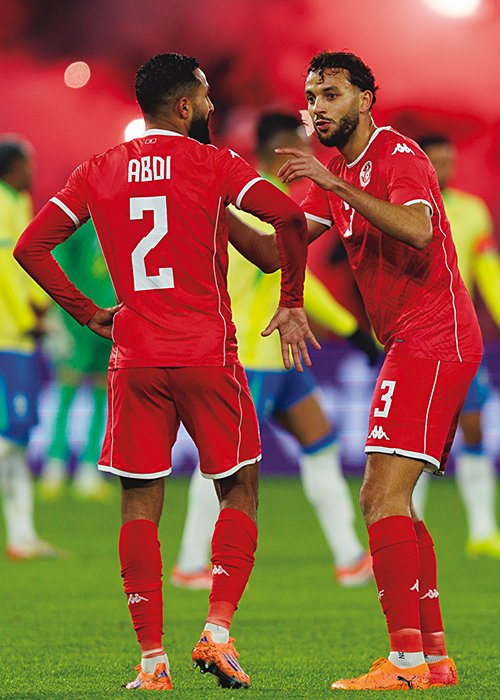 カタール大会でも3試合に先発したタルビが守備の要。昨年11月のブラジル戦もPKのみの1失点ドロー