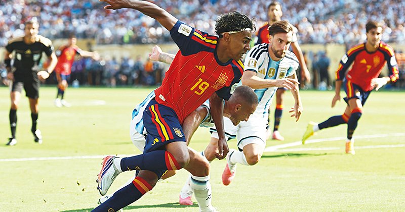 正規品 EURO2024優勝 スペイン代表 ラミン・ヤマル 19番 スペイン代表