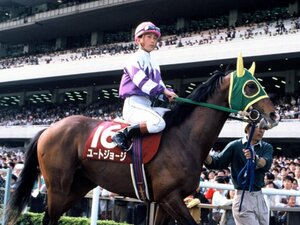デビュー3年目の1990年、ユートジョージでNHK杯を制し重賞初制覇を飾った岡潤一郎（当時21歳）