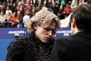 「金メダルの最有力候補ですね」マリニンは米国記者の質問に“首を振った”…現地記者が目撃した“マリニンの異変”、戦略を変更していた「ミラノから車で…」