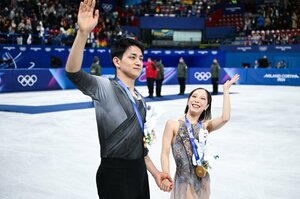 【本編／アメリカ編を読む】「強くならなければと思いました。彼を支えたかった」三浦璃来の言葉に米メディアも感銘…“フィギュア大国”でも話題のりくりゅうペア「本当の強さ」