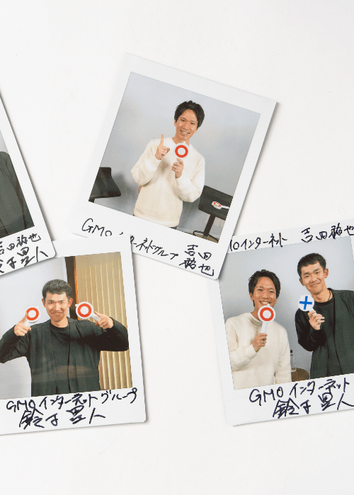 吉田選手、鈴木選手のサイン入りチェキをプレゼント！