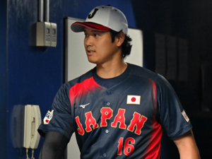 2月26日、WBC侍ジャパンの練習に合流した大谷翔平（31歳）