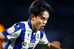 「クボは2回目だぞ！」マドリー名将が不服そうだが久保建英は「あんなのファールじゃないだろ？」とばかりに…“名門の圧vsソシエダの熱”を激写