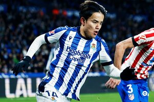 「クボと…退場の可能性が」久保が名将シメオネの“悪夢”に「もっとタケに」W杯イヤー初戦絶妙アシストの背景