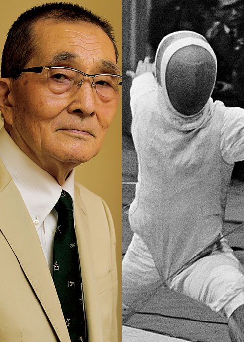 1964年東京五輪、フェンシング男子フルーレ団体で４位になった田淵和彦