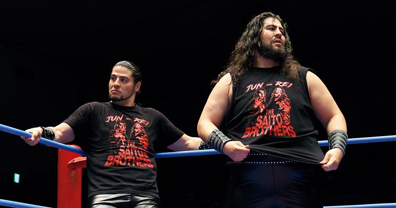 元力士でハーフで双子」斉藤ジュン＆斉藤レイ、全日本プロレス復活の