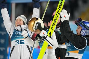 ミラノ五輪本番当日…“まさかの変更”で銅メダル獲得秘話　直前練習「しっくりこない感じ」から丸山希は何を変えた？ 高梨沙羅も「勇気もらった」と感激