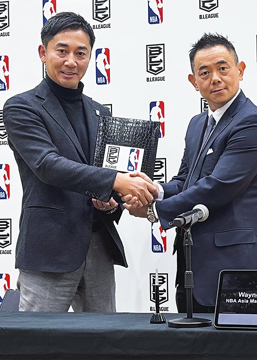 1月18日にBリーグはNBAと提携を結び、競技力の向上を図っていく