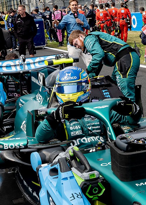 日本GPでようやく初完走とアストンマーティンは苦戦が続く