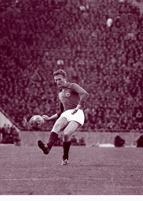 1965年にベオグラードで行われたフランス戦。この試合での活躍が後の渡仏につながった