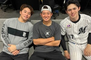 【秘話】「佐々木朗希が投げ、横山が抑える試合で…」ロッテ・佐藤都志也が今も温める“あの日の夢”と同期の絆「みんな立派になったなあ、って」