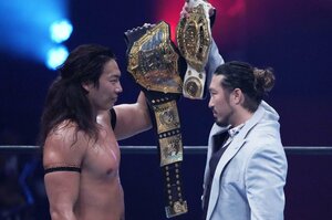 新日本プロレス“2つのIWGP”の行方は…？ 竹下幸之介と辻陽太「1.4」二冠戦をめぐる思い「あの場所にいたんだ、と」「IWGPヘビーを取り戻す戦い」