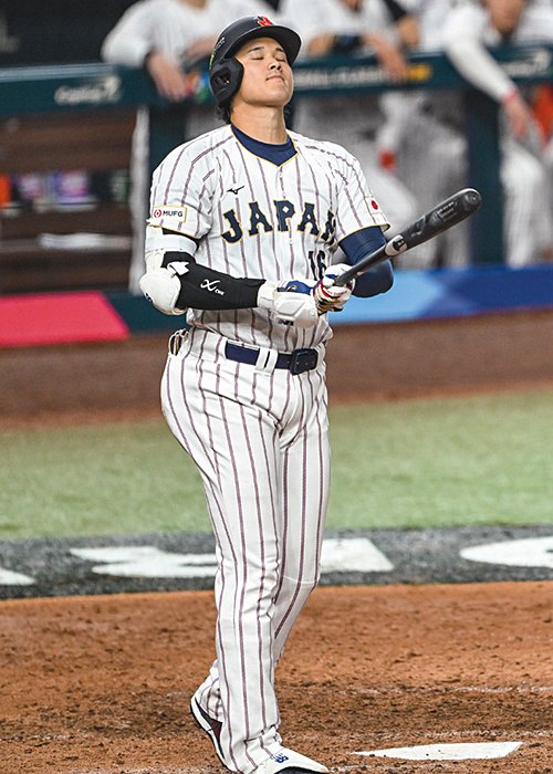 3点ビハインドの9回裏2死走者なしの場面、大谷が遊飛に倒れて最後の打者となった