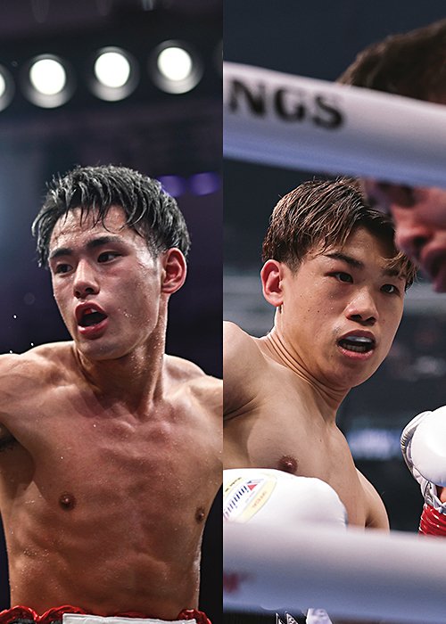 左から坂井優太、堤麗斗